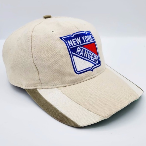 New York Rangers Vintage Twins Snapback Hat - Picture 1 of 3